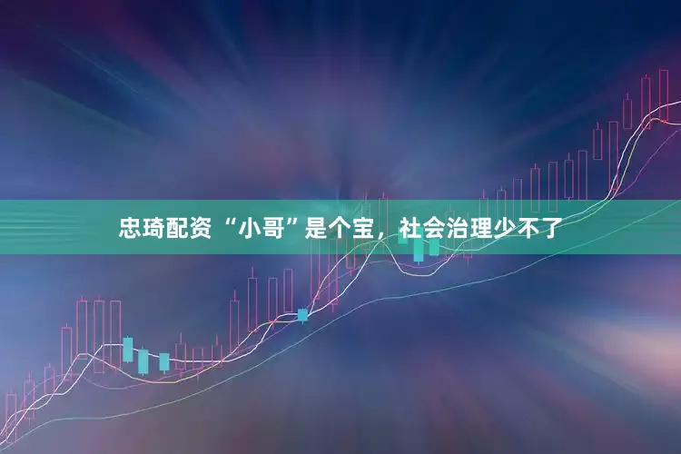 忠琦配资 “小哥”是个宝，社会治理少不了